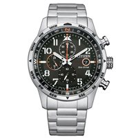 Orologio Citizen Uomo AVIATOR   CRONO in Acciaio CA0790-83E - CA0790-83E